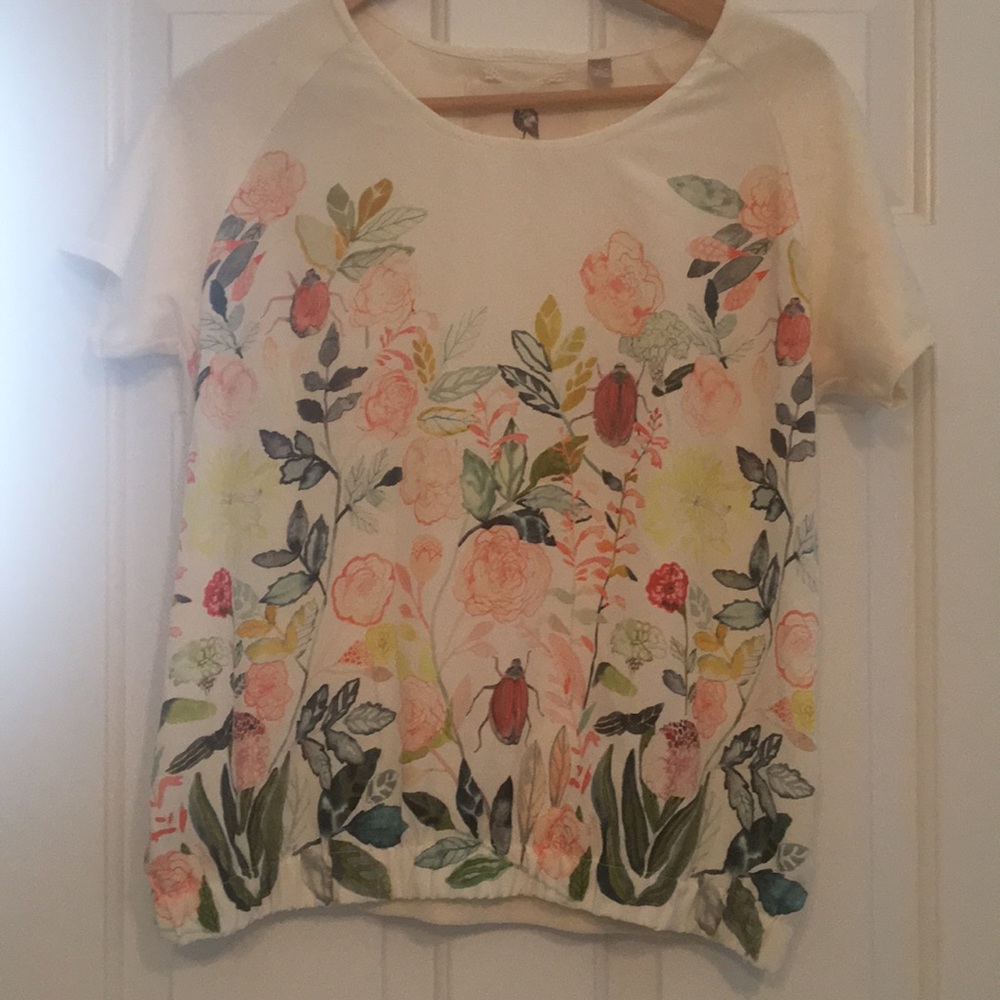 Anthropologie Beautiful Short sleeve top